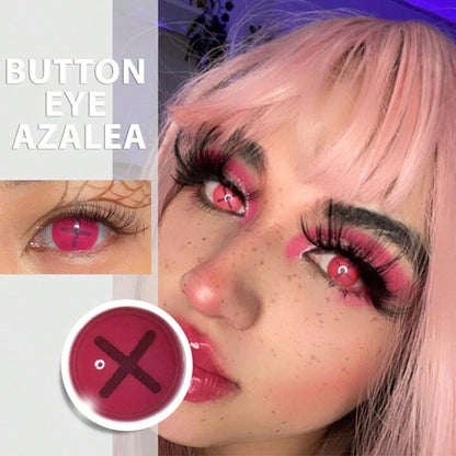 Button eye azalea Halloween (30% de visión)