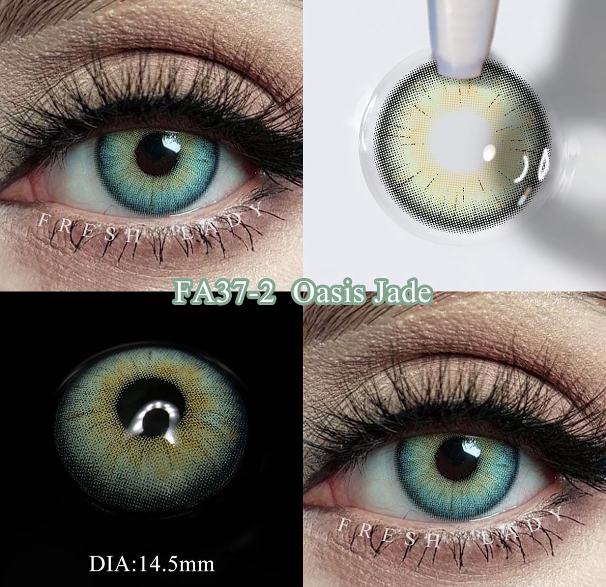 Oasis Jade Freshlady (pupila reducida)