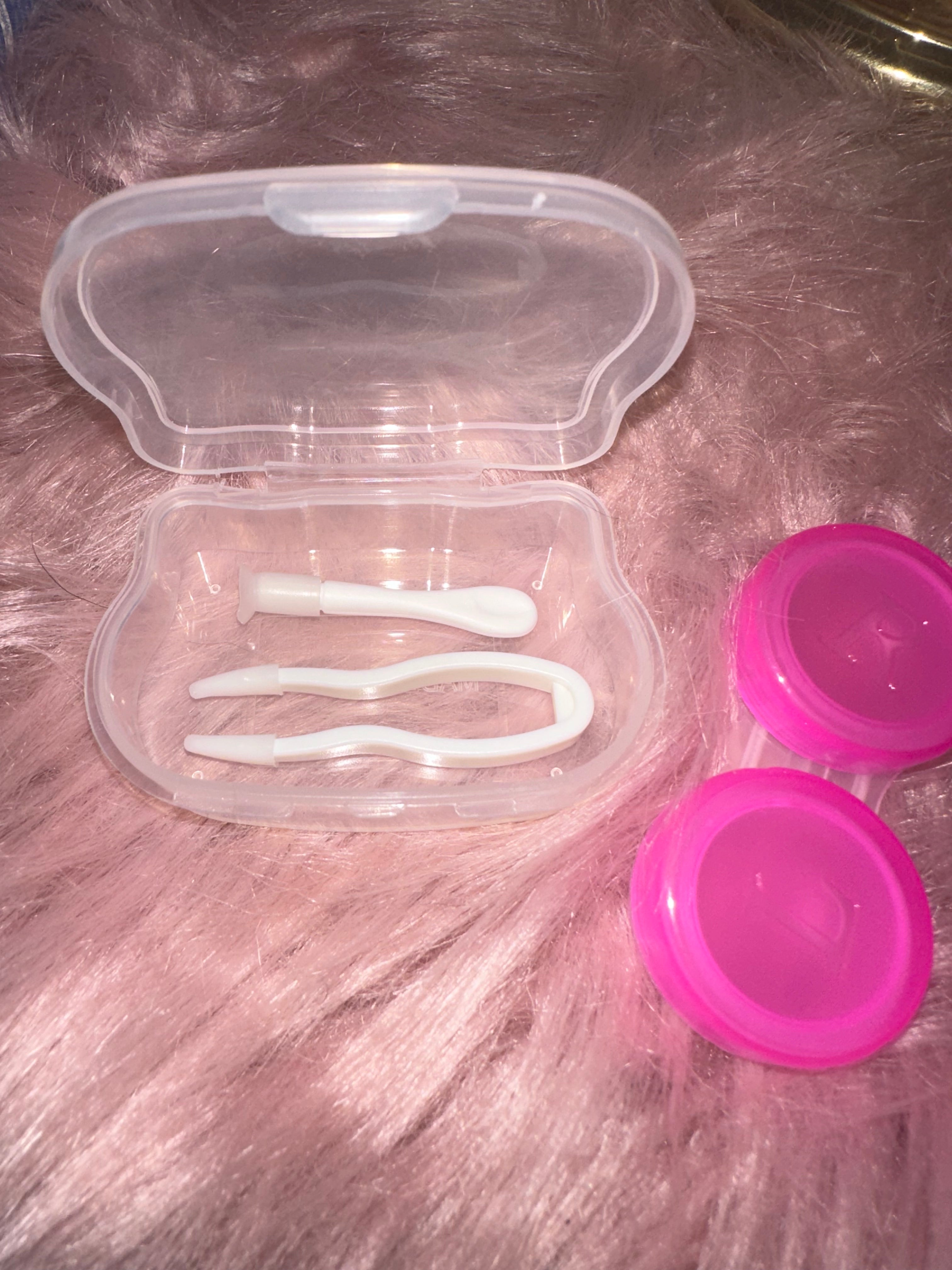 Kit aplicadores de lentes de contacto (básico) – RLC Rosa Lentes de ...